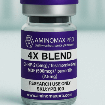 4X Blend GHRP-2 (5mg) / Tesamorelin (5mg) / MGF (500mcg) / Ipamorelin (2.5mg)